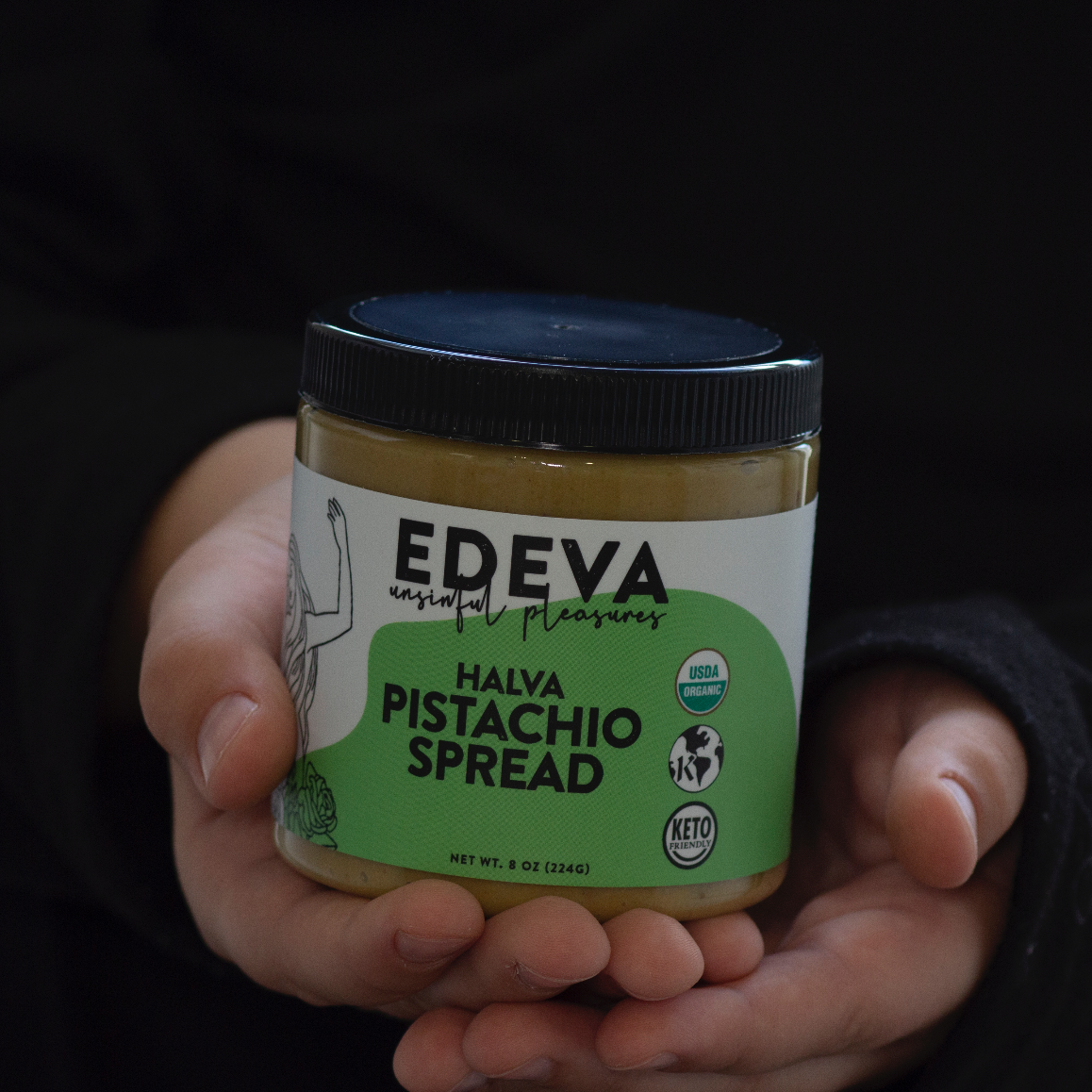 Edeva Halva Pistachio Spread