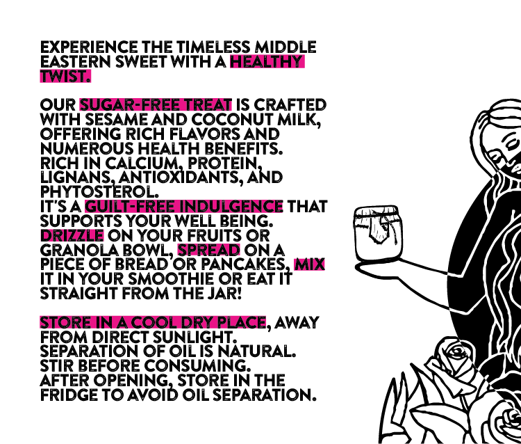 Coffee Cardamom Halva Spread