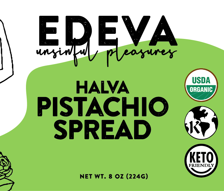 EDEVA Halva Pistachio Spread