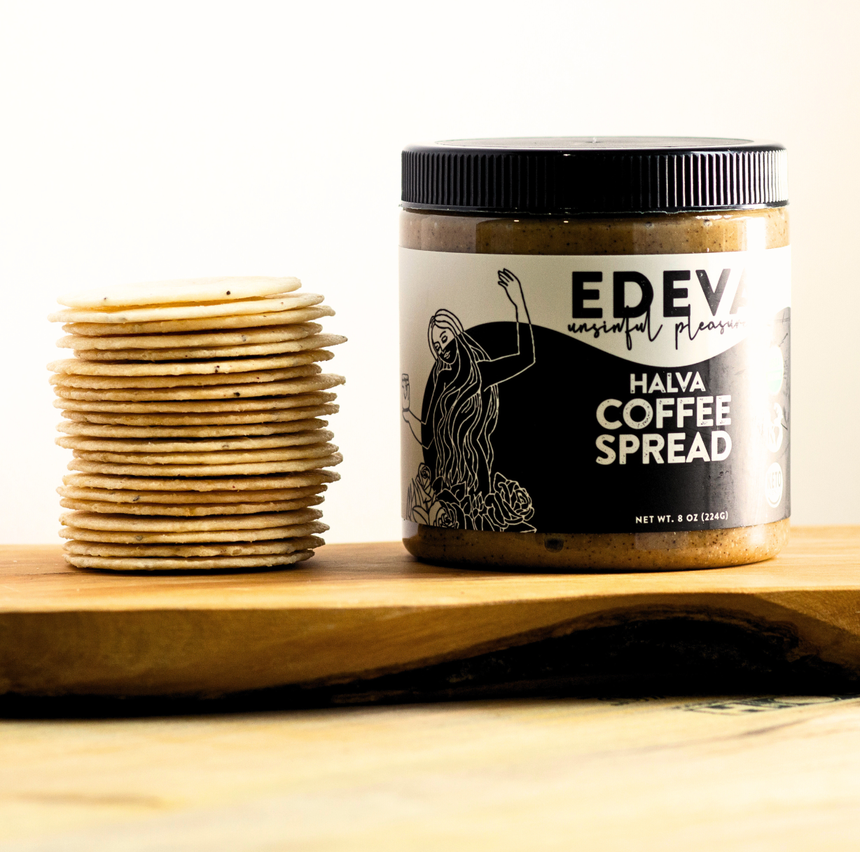 Coffee Cardamom Halva Spread