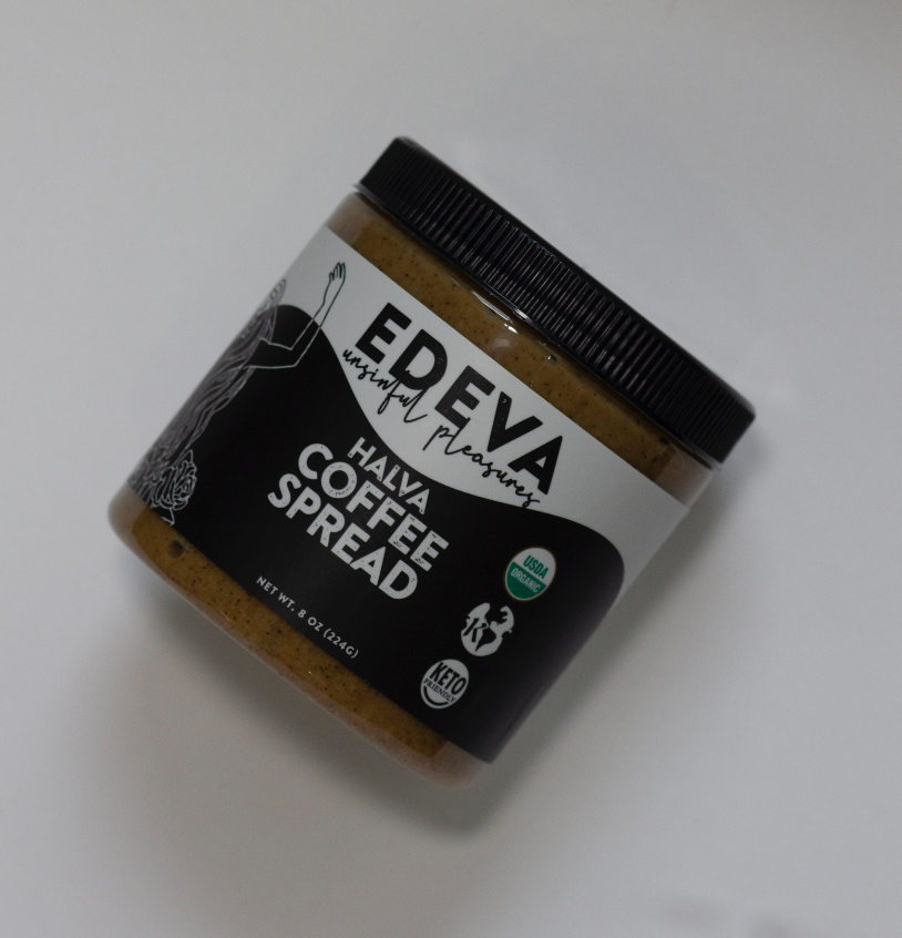 Coffee Cardamom Halva Spread