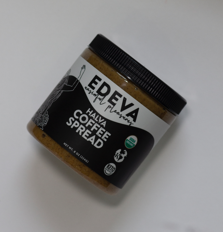 Coffee Cardamom Halva Spread