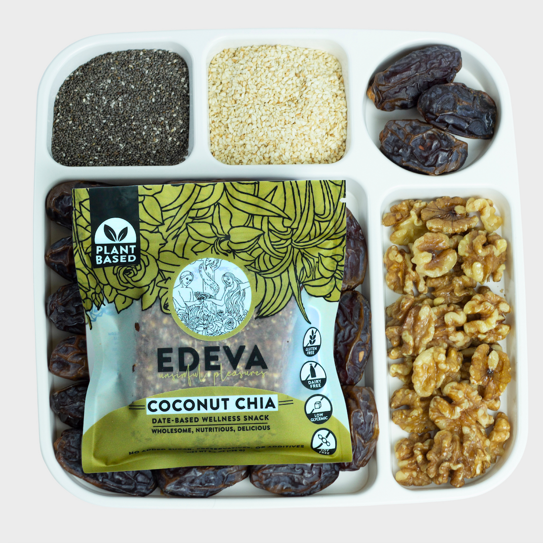 Coconut Chia Wellness Bars