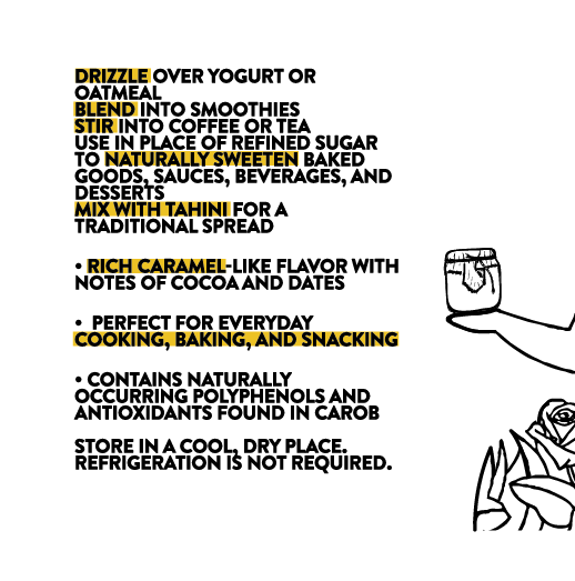 Carob Molasses