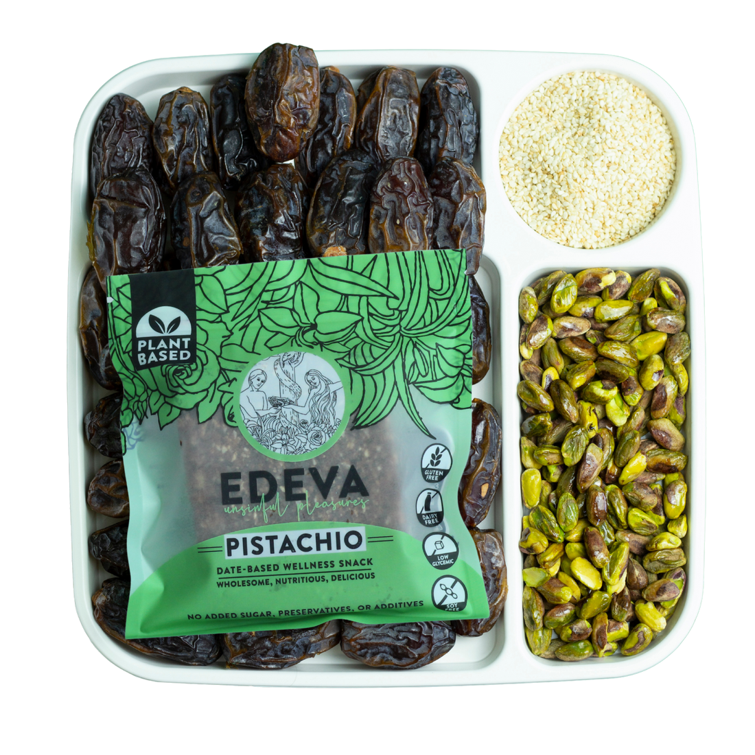 Pistachio Wellness Bar - Pack of 6