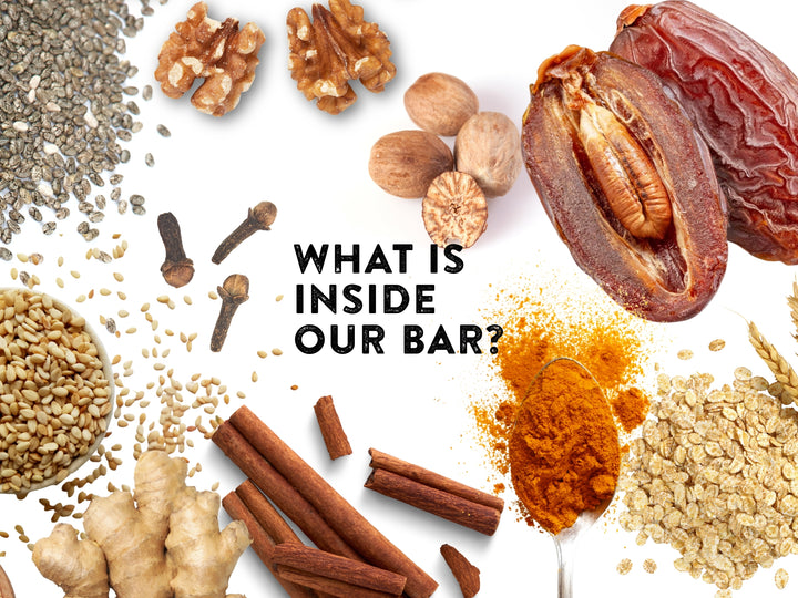 Spices, nuts, and grains - What is inside our bar?