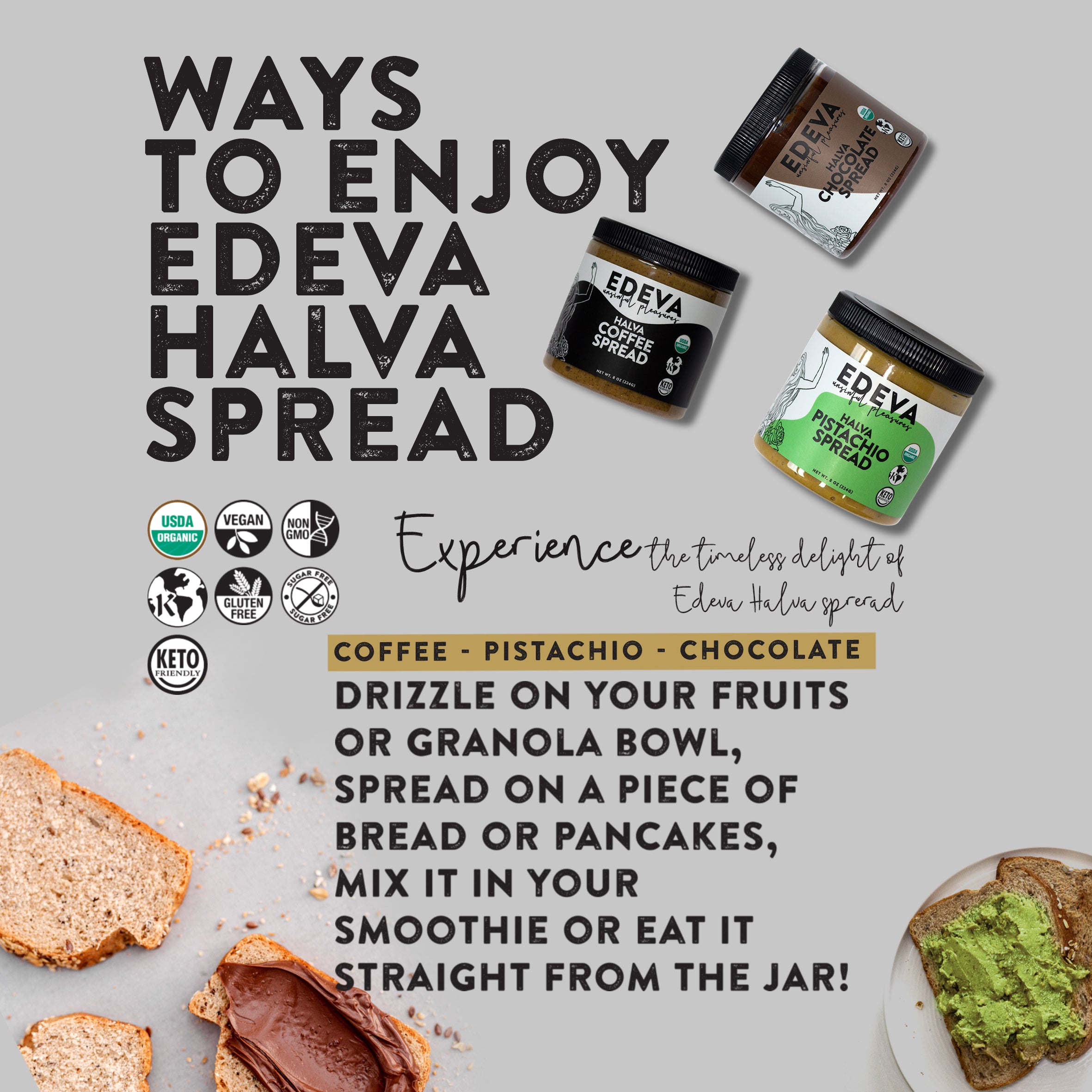 Chocolate Halva Spread